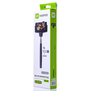 Монопод HARPER RSB-202 Black (Управление через bluetooth, кнопка дистанционного использования)