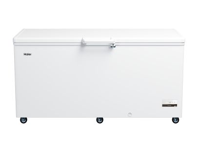 Морозильный ларь Haier HCE-520RFC   оснащен 6 колесами, 2 поворотных колеса