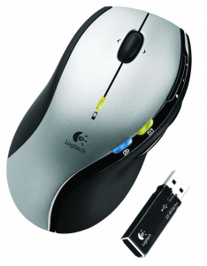 Мышь Logitech MX610 Left-Hand Laser Cordless (931571-0914) PS/2+USB