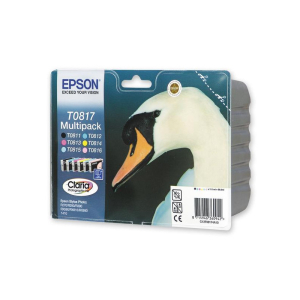 Набор картриджей Epson C13T11174A10 CMYKLcLm (R270/290/295/390/RX590/610/615/690/TX700/800/1410)