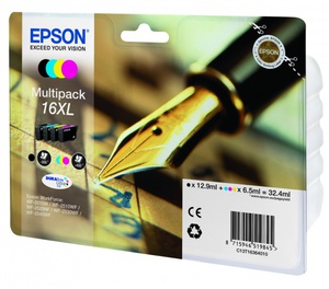 Набор картриджей Epson C13T16364010 16XL (WF-2010W)
