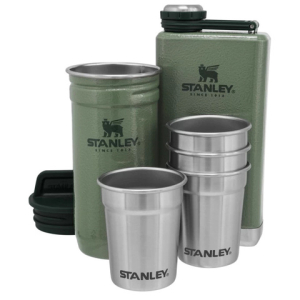 Набор стопок STANLEY Adventure 0,59L + Фляга 0,23L Зеленый 10-01883-034