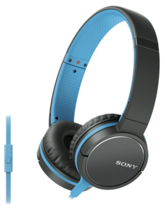 Накладные наушники Sony MDR-ZX660AP синий цвет