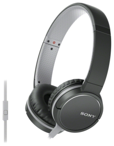 Накладные наушники Sony MDR-ZX660AP черный цвет