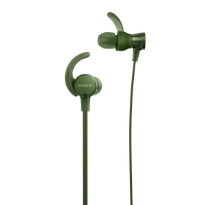 Накладные наушники с гарнитурой Sony MDR-XB510AS спорт, зеленый цвет