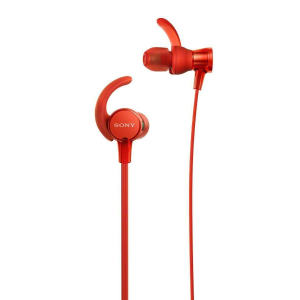 Накладные наушники с гарнитурой Sony MDR-XB510AS спорт, красный цвет