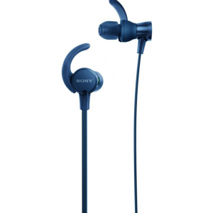 Накладные наушники с гарнитурой Sony MDR-XB510AS спорт, синий цвет