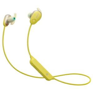 Наушники беспроводные Sony WI-SP600N желтый цвет