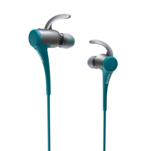 Наушники-вкладыши Sony MDR-AS800AP спорт синий цвет