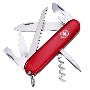 Нож складной швейцарский Victorinox Swiss Army knife, Camper, red (1.3613)