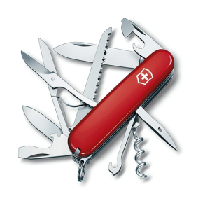 Нож складной швейцарский Victorinox Swiss Army knife, Huntsman, red (1.3713)