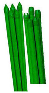 Поддержка металлическая в пластике GREEN APPLE GСSP-11-120 120см 11мм набор 5шт