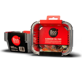 Поддоны алюминевые 800 Degrees Foil Pans S-size 10 шт.