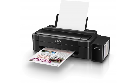 Принтер Epson L132 (A4, 27/15ppm Black/Color, 69sec/photo, 64-255g/m2, 5760x1440dpi, USB)
