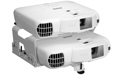 Проектор Epson EB-W16SK 3D (3LCD, WXGA 1280x800, 2x3000 lm, 5000:1, 32dB, от 30