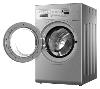 Промышленная стиральная машина Haier HCW12C 12кг, электронное управление, нерж. сталь, 9 программ, LED дисплей