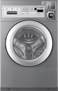 Промышленная стиральная машина Haier HCW12C 12кг, электронное управление, нерж. сталь, 9 программ, LED дисплей