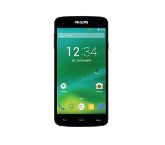 Смартфон Philips Xenium i908 Black (5.0