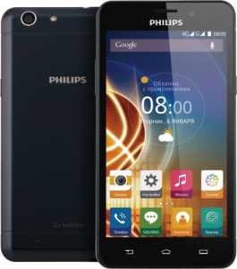 Смартфон Philips Xenium V526 Blue (5.0