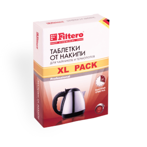Таблетки от накипи для чайников Filtero Xl Pack 15шт 609