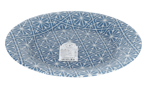 Тарелка подстановочеая Bormioli Rocco MAIOLICA BLUE 26,8 см  Сделано в Испании