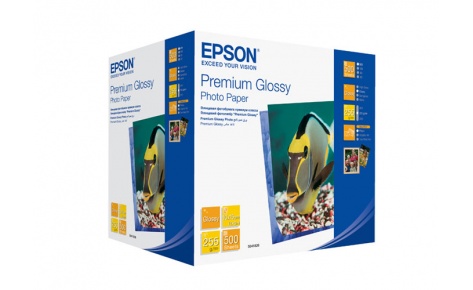 Фотобумага Epson C13S041826 (A6 (10x15), Premium Glossy, 255 g/m2, 500 sheets)
