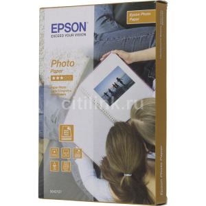 Фотобумага Epson C13S042157 (A6 (10x15), Glossy, 190 g/m2, 70 sheets)