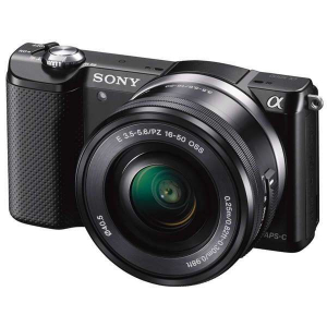 Цифровой фотоаппарат Sony ILCE-5000L 16-50 Black (20.1MPx, 5456x3632, 23.5x15.6 mm, video 1920x1080, 3.0