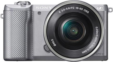 Цифровой фотоаппарат Sony ILCE-5000L 16-50 Silver (20.1MPx, 5456x3632, 23.5x15.6 mm, video 1920x1080, 3.0