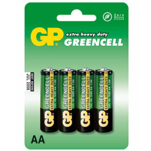 Эл.пит.GP 15G СR4  Greencell блистер  4 шт АА