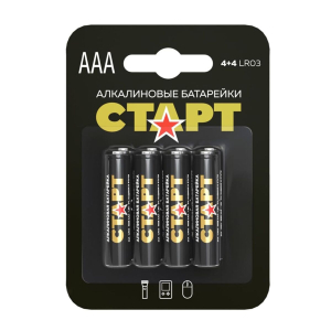 Эл.пит.СТАРТ 24 BL блистер  4 шт