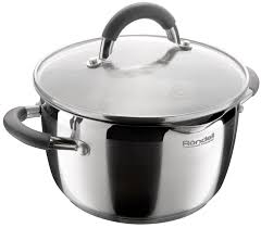 Кастрюля с крышкой Rondell RDS-025 Flamme 24см 5,7л