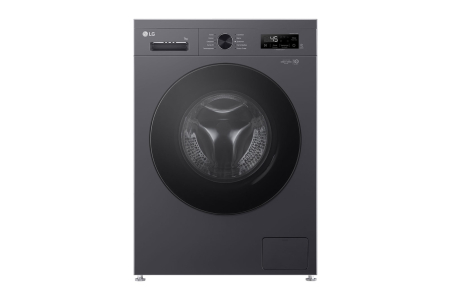 Стиральная машина LG F2Y1HS5J 7 кг, черная