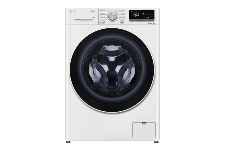 Стиральная машина LG F2V5PS0W 8кг, с паром, белая