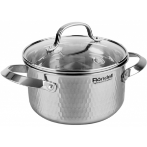 Кастрюля с крышкой Rondell RDS-1293 RainDrops 18см 2,4л