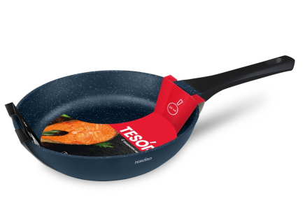 Сковорода Нева металл 20 Tesoro Florence Inducttion total blue TF1620tbi